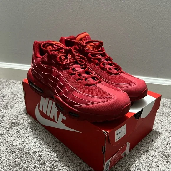 Shoes | Nike Air Max 95 October Red | Poshmark